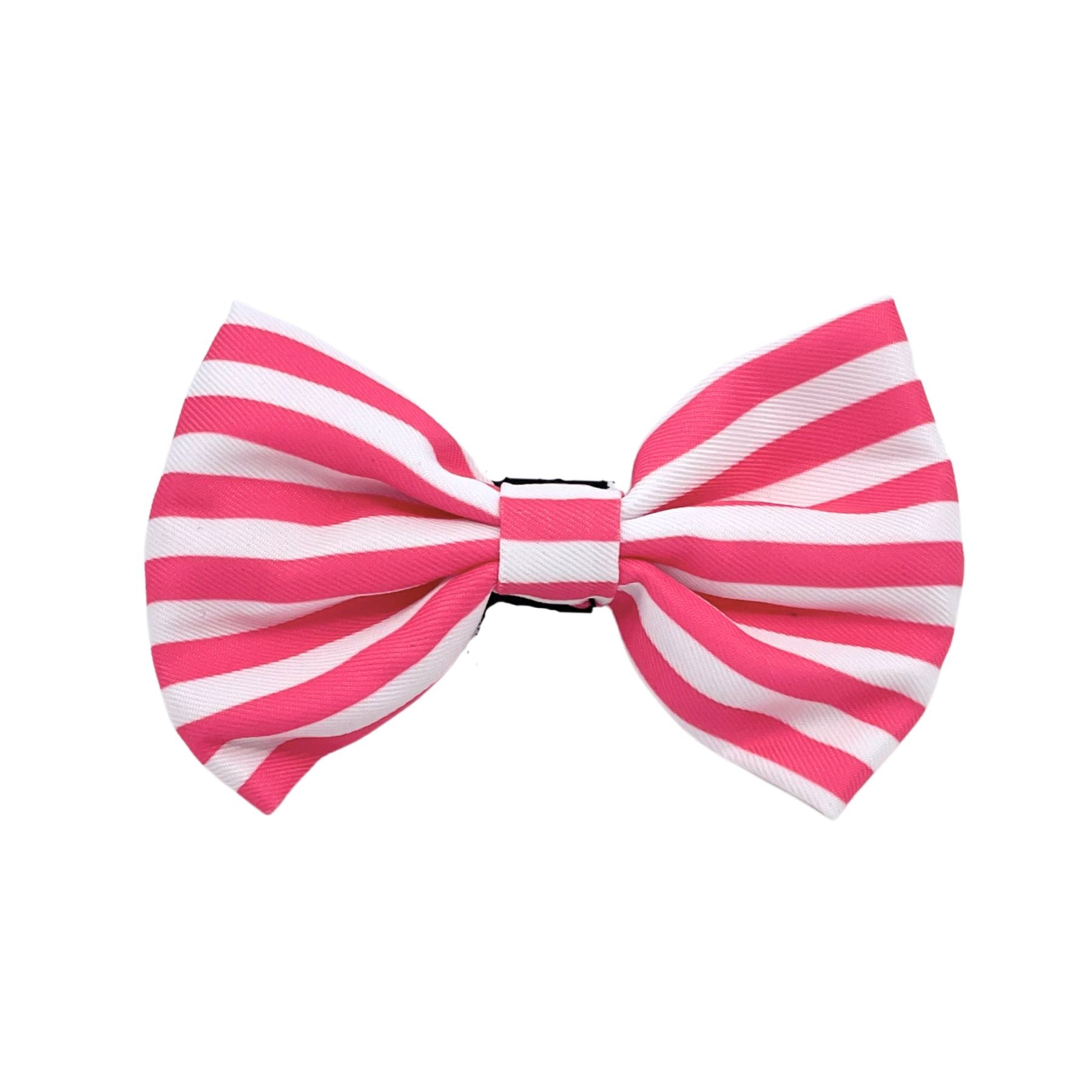 Carnival Stripe - Pink Bow Tie