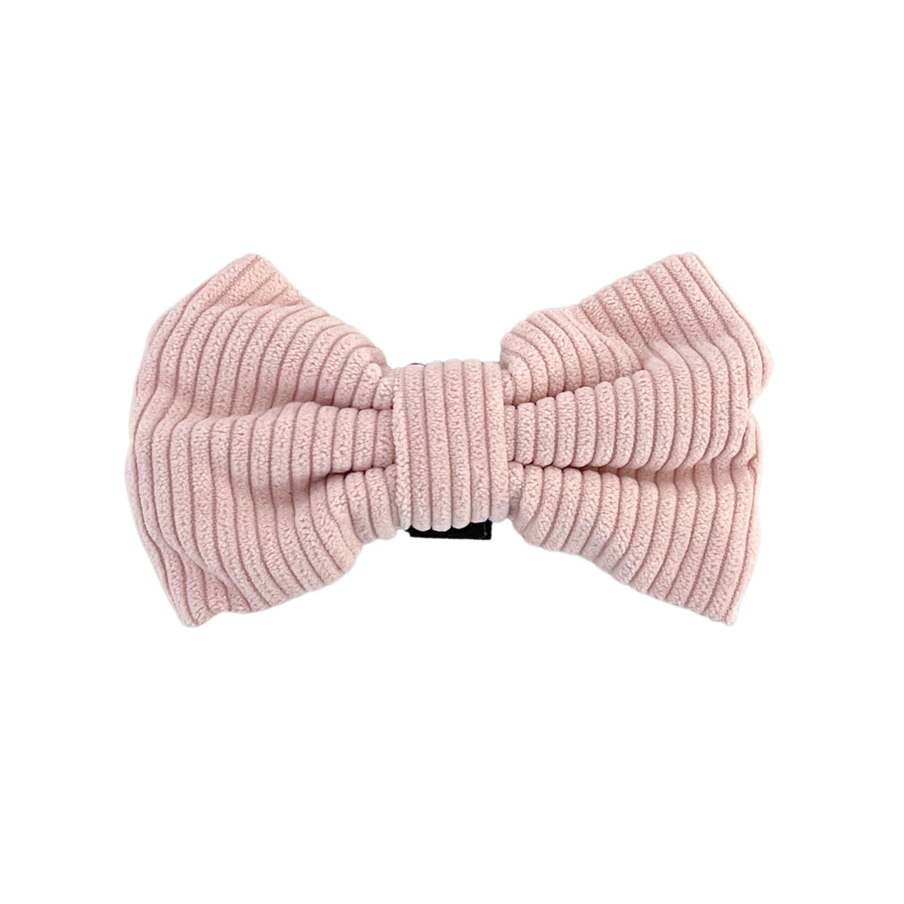 Corduroy Bow Tie - Powdered Pink