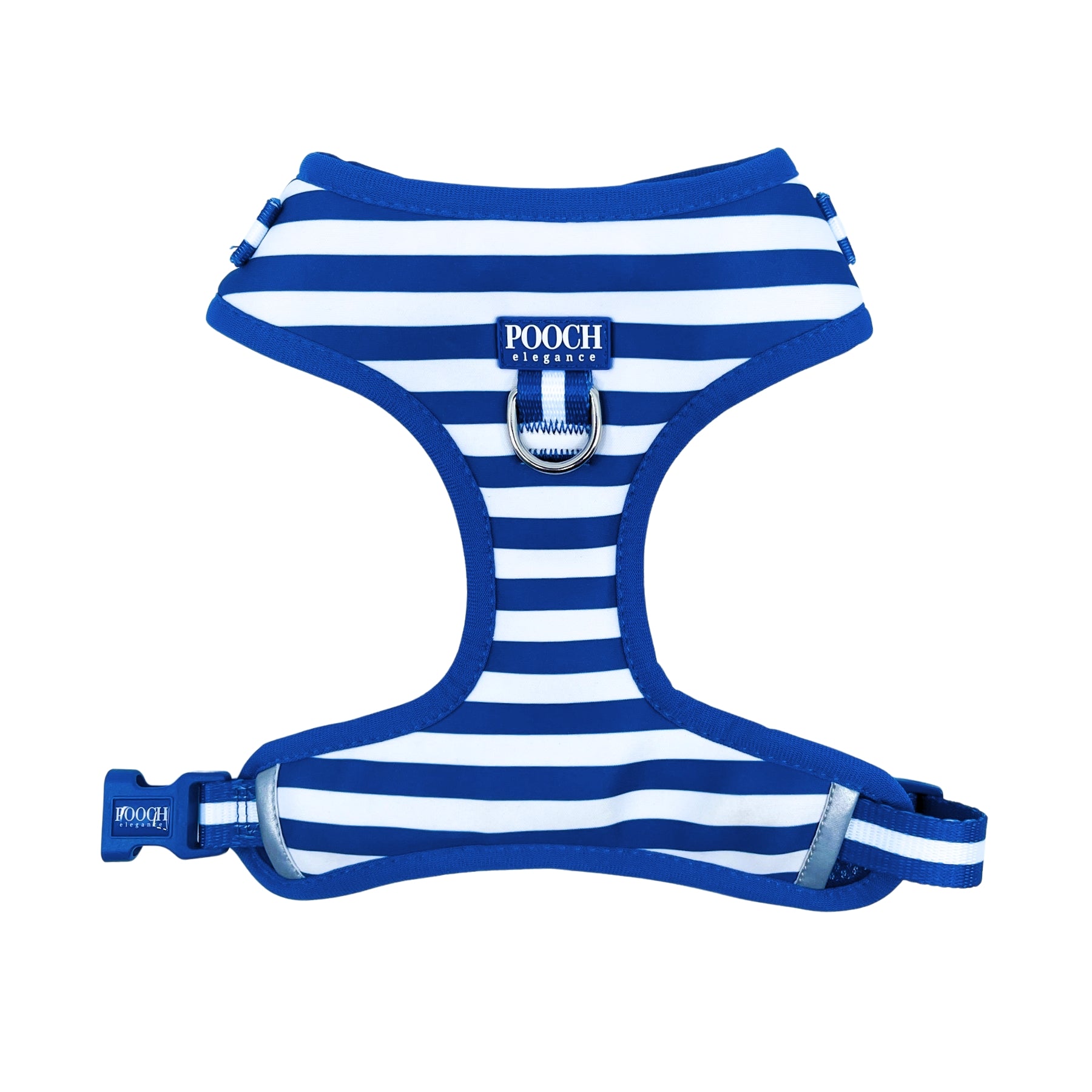Carnival Stripe - Royal Blue Adjustable Harness