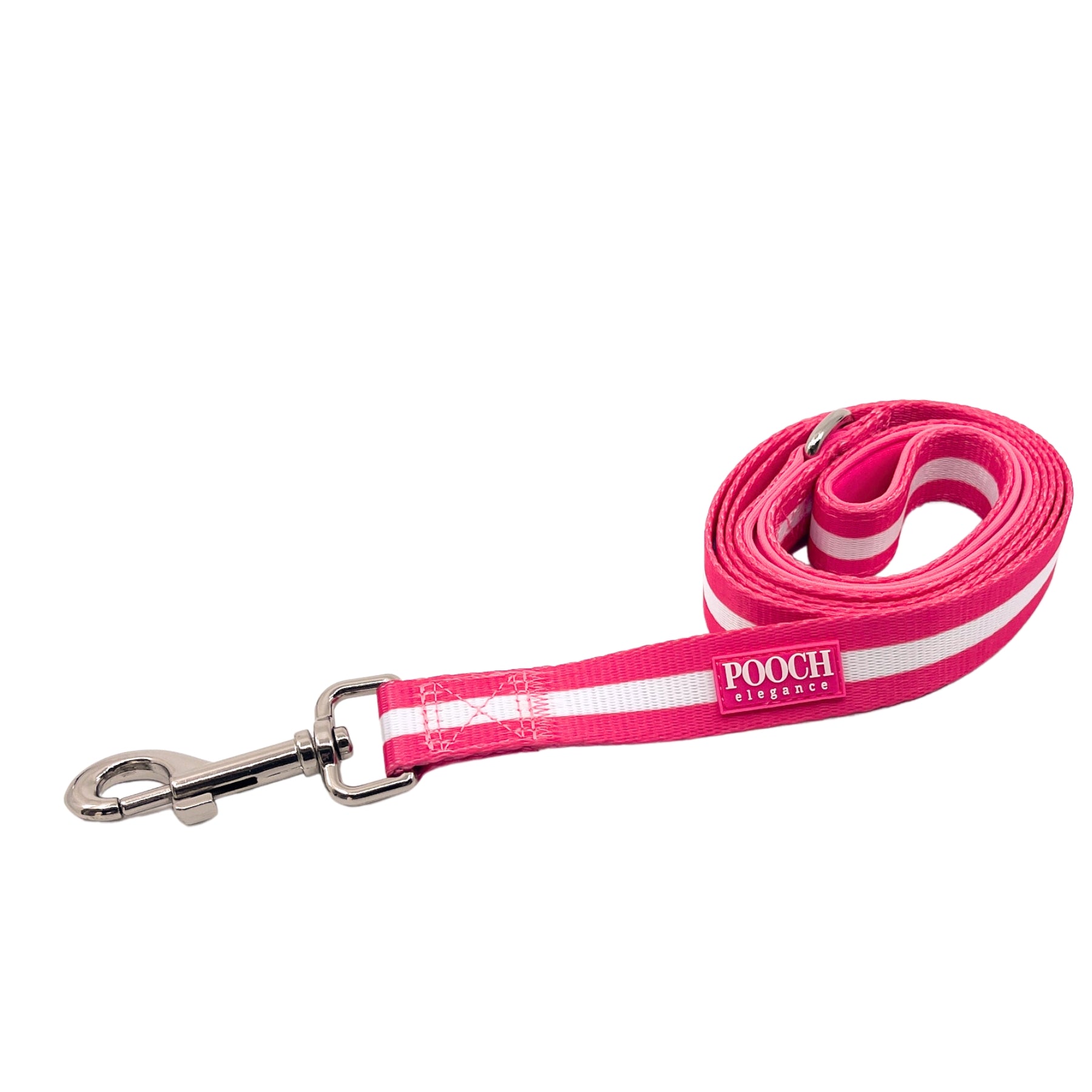 Carnival Stripe - Pink Dog Leash