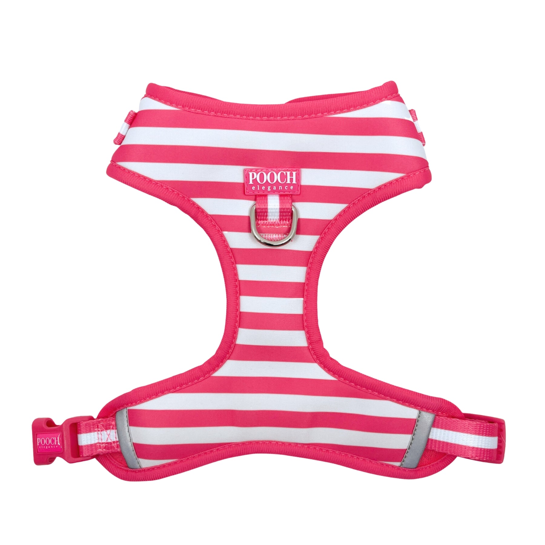 Carnival Stripe - Pink Adjustable Harness