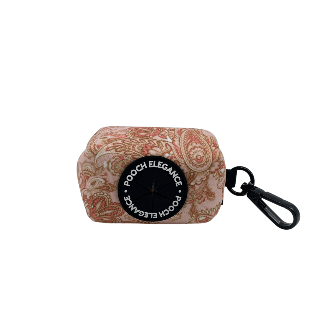 Paisley Blush Waste Bag Holder - Pooch Elegance