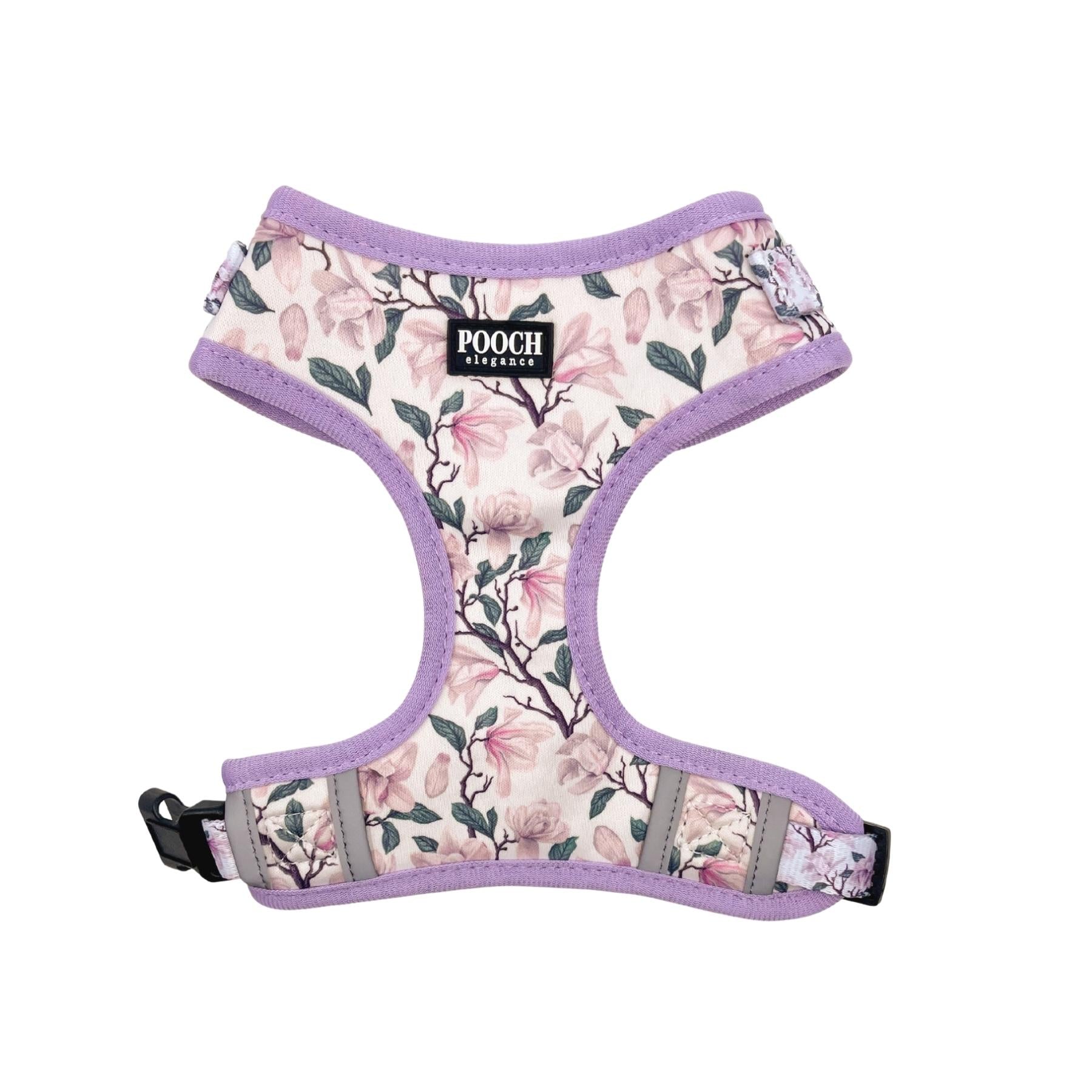Magnolia Blossom Adjustable Dog Harness