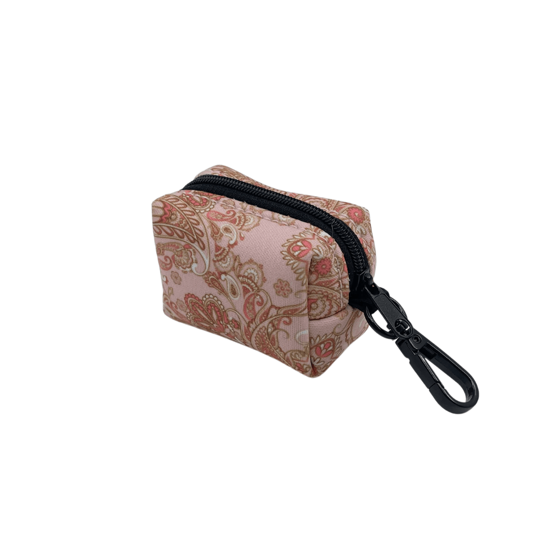 Paisley Blush Waste Bag Holder - Pooch Elegance