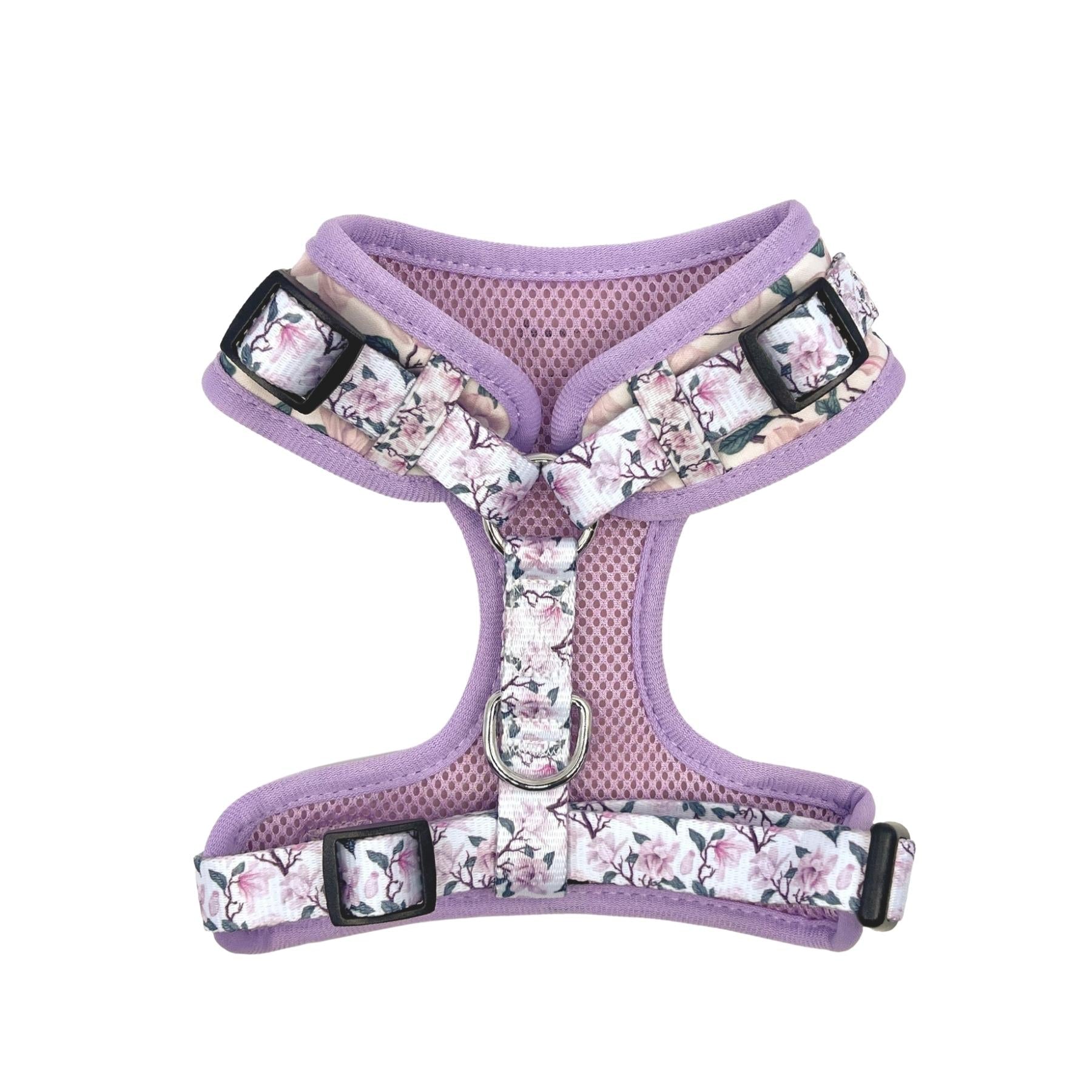 Magnolia Blossom Adjustable Dog Harness
