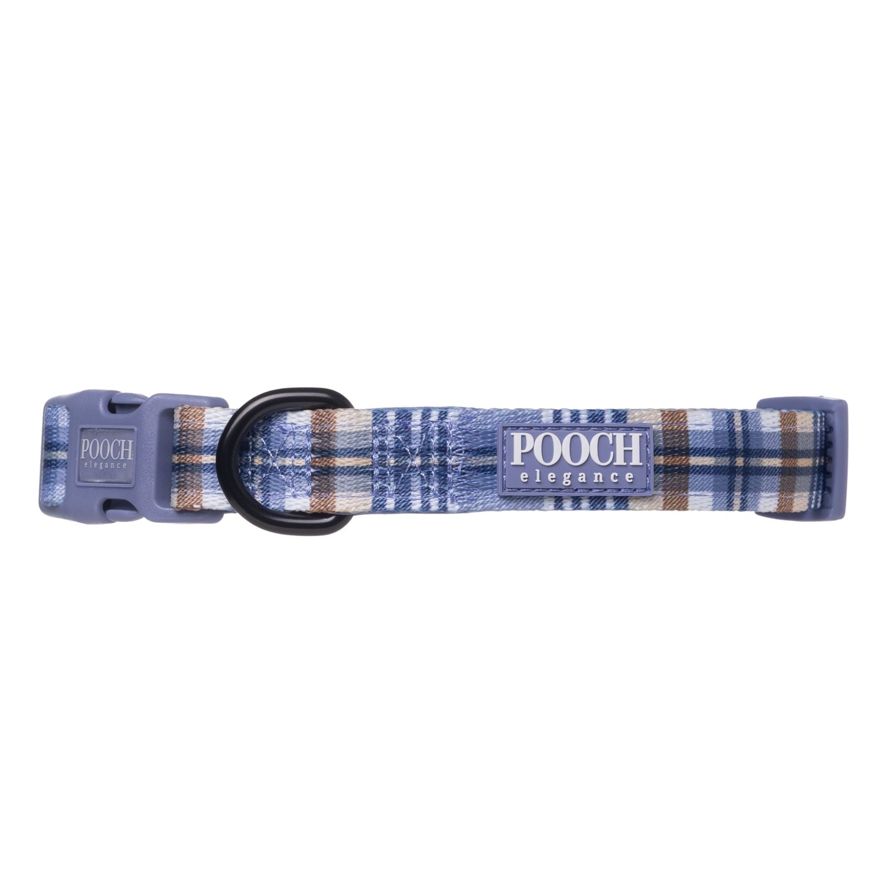 Aspen Plaid Dog Collar
