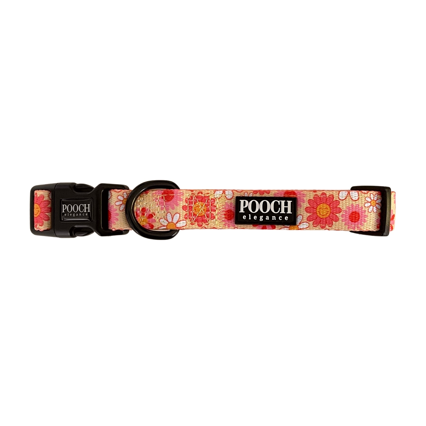 Little Bright Daisies Dog Collar